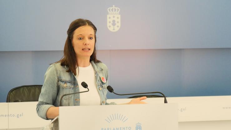 A viceportavoz primeira do BNG, Olalla Rodil / BNG - Arquivo