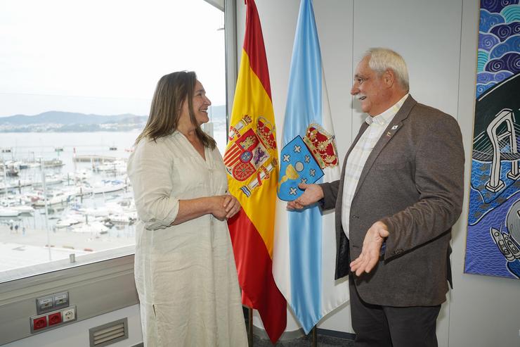 Ana Ortiz e Manuel Pérez.. XUNTA / Europa Press