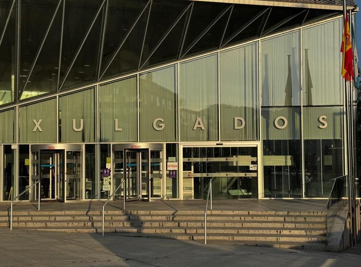 Edificio dos Xulgados en Ourense. EUROPAPRESS 