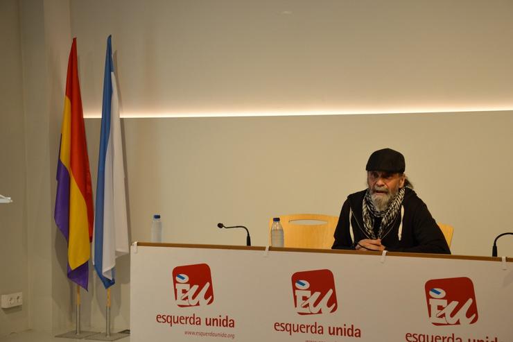 O coordinador nacional de Esquerda Unida, Lino Costas 