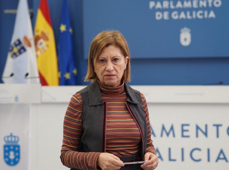 A deputada socialista Elena Espinosa 