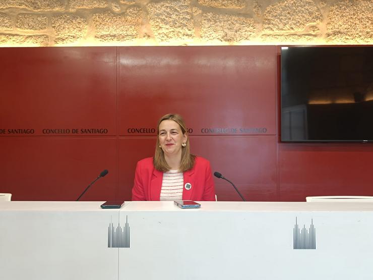 A portavoz do goberno local de Santiago, Míriam Louzao / Europa Press