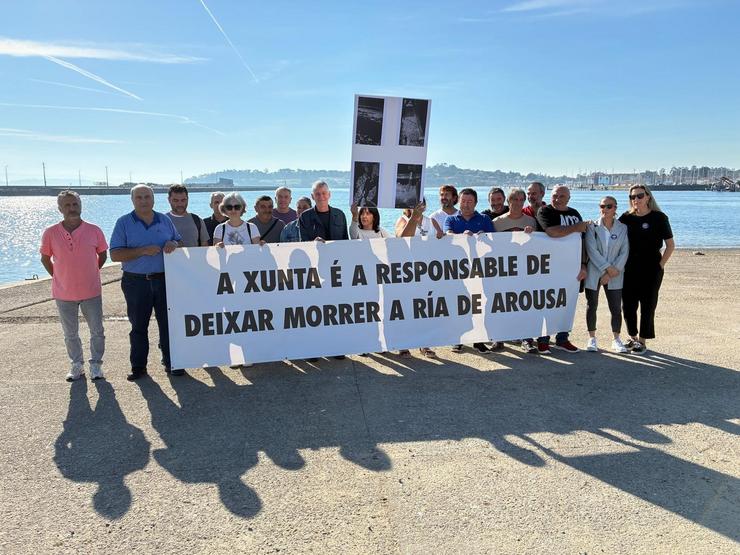 Defensa da Ría de Arousa demanda á Xunta actuación "inmediata" polas verteduras detectadas na Pobra do Caramiñal / PDRA