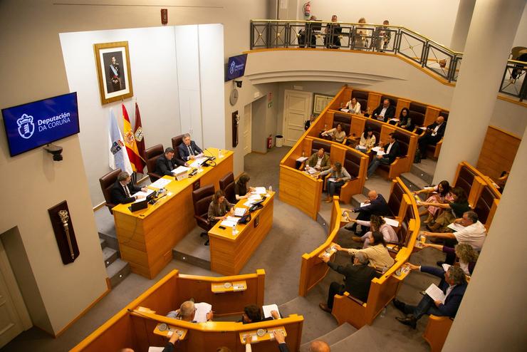 Pleno da Deputación da Coruña 