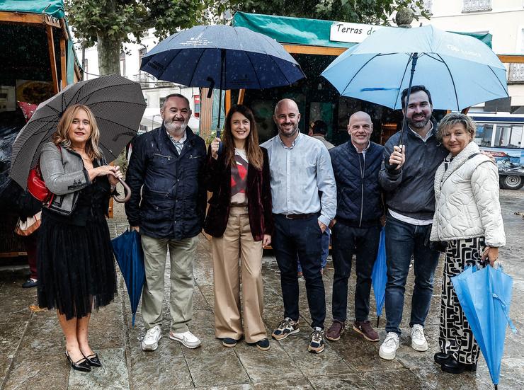 A conselleira do Medio Rural, María José Gómez, na festa dá faba de Lourenzá.. XUNTA / Europa Press