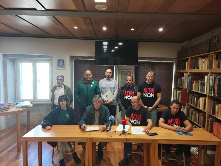 Colectivos contra o proxecto de Altri. PDRA 