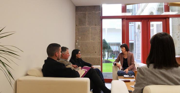 A portavoz nacional do BNG, Ana Pontón, reúnese con representantes dos centros de investigación interuniversitarios Cispac, Citmaga e Ecobas / BNG