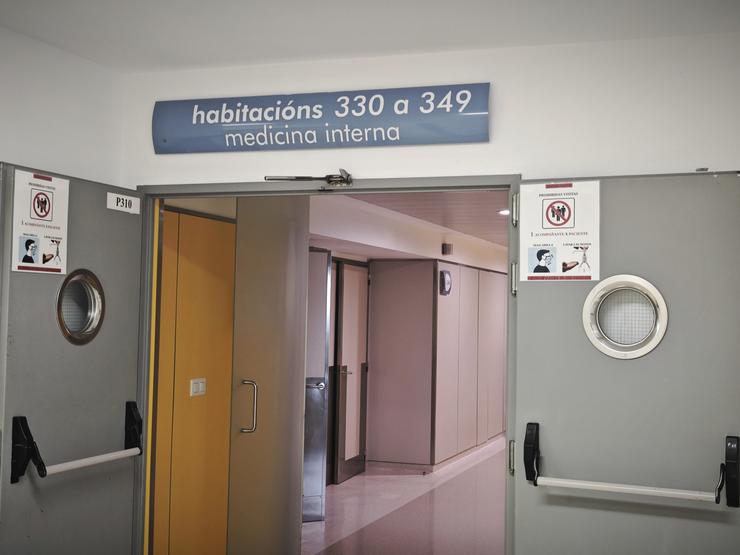 Servizo de Medicina Interna do Hospital da Mariña, en Burela / CIG
