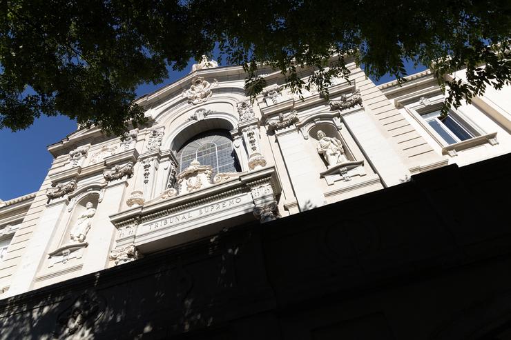 A sede do Tribunal Supremo onde o fundador e secretario xeral de Mans Limpas, presentou unha denuncia contra o Fiscal Xeral do Estado, no , a 17 de xuño de 2024, en Madrid (España). Mans Limpas trasladouse ao Tribunal S. Carlos Luján - Europa Press - Arquivo 