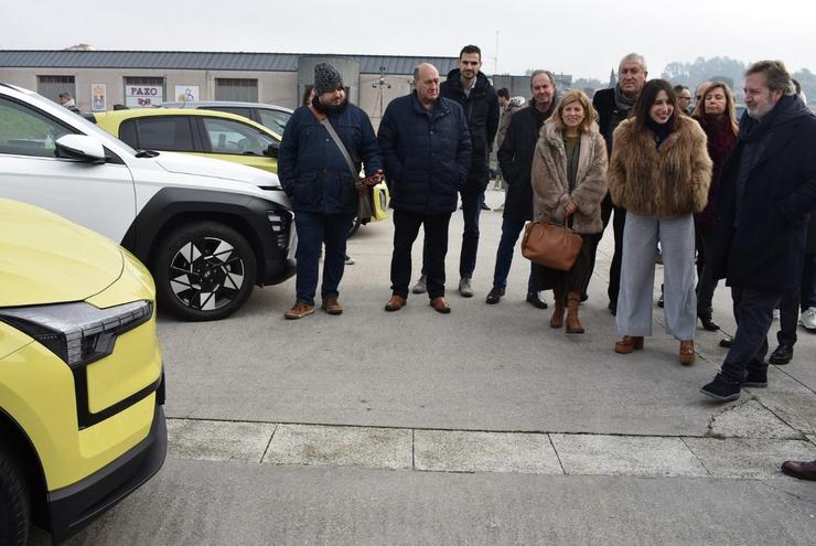 María Jesús Lorenzanza presenta axudas para a compra de coche eléctrico / XUNTA 