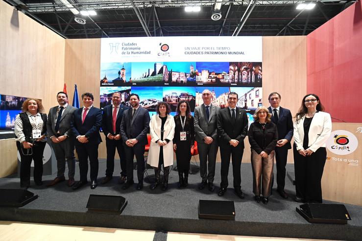 Cidades Patrimonio presenta en Fitur unha nova estratexia promocional en colaboración con Turespaña.. CIDADES PATRIMONIO / Europa Press