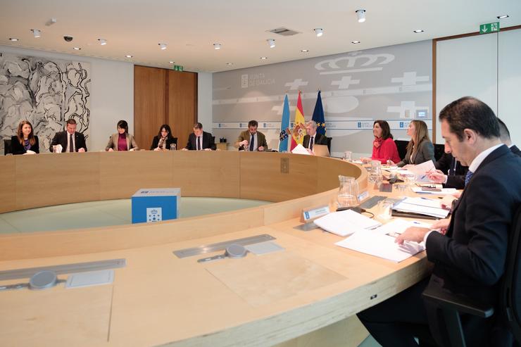 Consello da Xunta do 27 de xaneiro de 2025, presidido por Alfonso Rueda / XUNTA