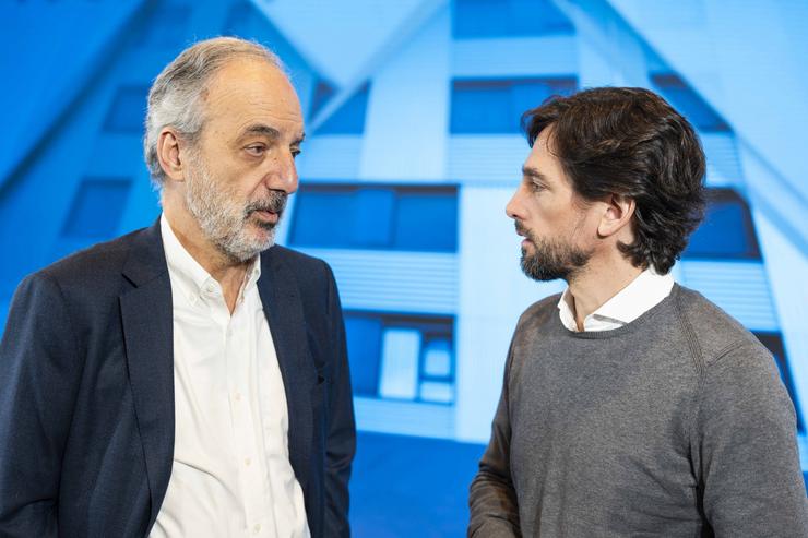 Os eurodeputados do PPdeG Francisco Millán Mon e Adrián Vázquez / ÍÑIGO ROLÁN