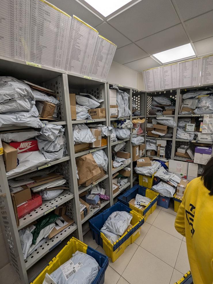 Folga no distrito 3 de Correos / CXT