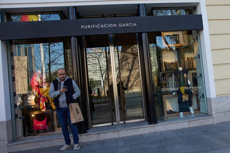 Arquivo - Fachada e escaparates da tenda Purificación García, unha das marcas de Téxtil Lonia.. Jesús Hellín - Europa Press - Arquivo / Europa Press