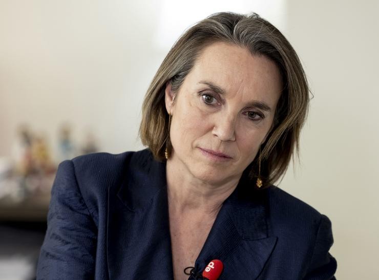 A secretaria xeral do PP, Cuca Gamarra, durante unha entrevista para Europa Press, na sede do PP, a 27 de decembro de 2024, en Madrid (España). Gamarra é, desde 2022, secretaria xeral do Partido Popular. Ademais, entre 2020 e 2023 foi portavoz. Eduardo Parra - Europa Press / Europa Press