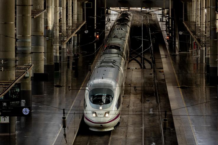 Un tren na estación de Atocha, a 31 de outubro de 2024, en Madrid / Eduardo Parra - Arquivo