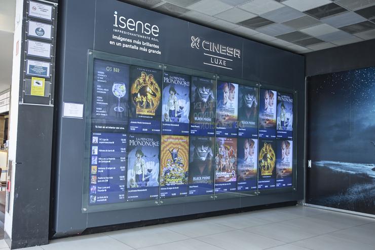 Entrada ao cinema Cinesa, situado no Centro Comercial Xanadú, a 2 de agosto de 2022, en Madrid / Jesús Hellín - Arquivo