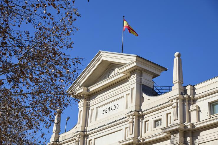 Fachada do Palacio do Senado, a 14 de xaneiro de 2025, en Madrid / Jesús Hellín - Arquivo