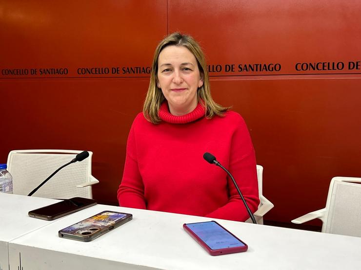 A portavoz do goberno local de Santiago, Míriam Louzao / CONCELLO SANTIAGO - Arquivo