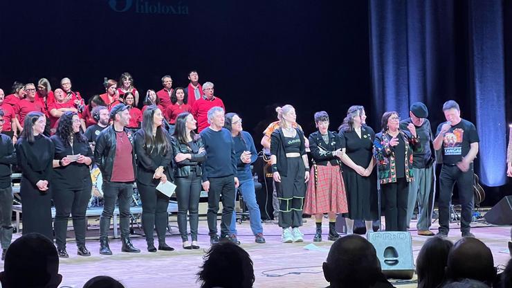 Artistas do concerto conmemorativo polos 50 anos da Facultade de Filoloxía da USC / Xornal de Compostela