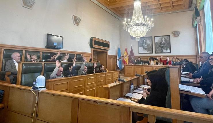 Votación presupostos para 2025 do Concello de Santiago de Compostela / Europa Press / Europa Press