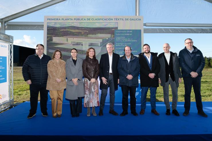 Presentación da planta de reciclaxe téxtil que Sogama construirá en Cerceda / David Cabezón