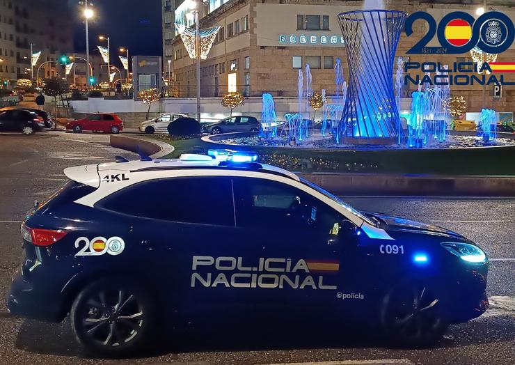 Coche da Policía Nacional en Vigo / POLICÍA NACIONAL