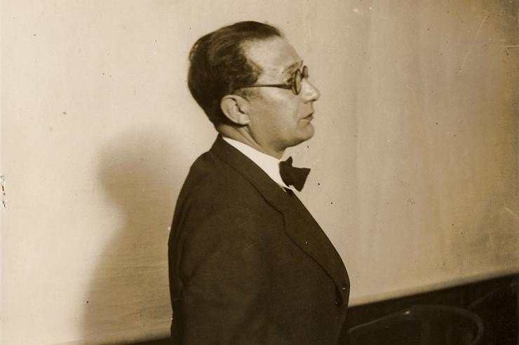 Imaxe de Castelao no 1935 / RAG