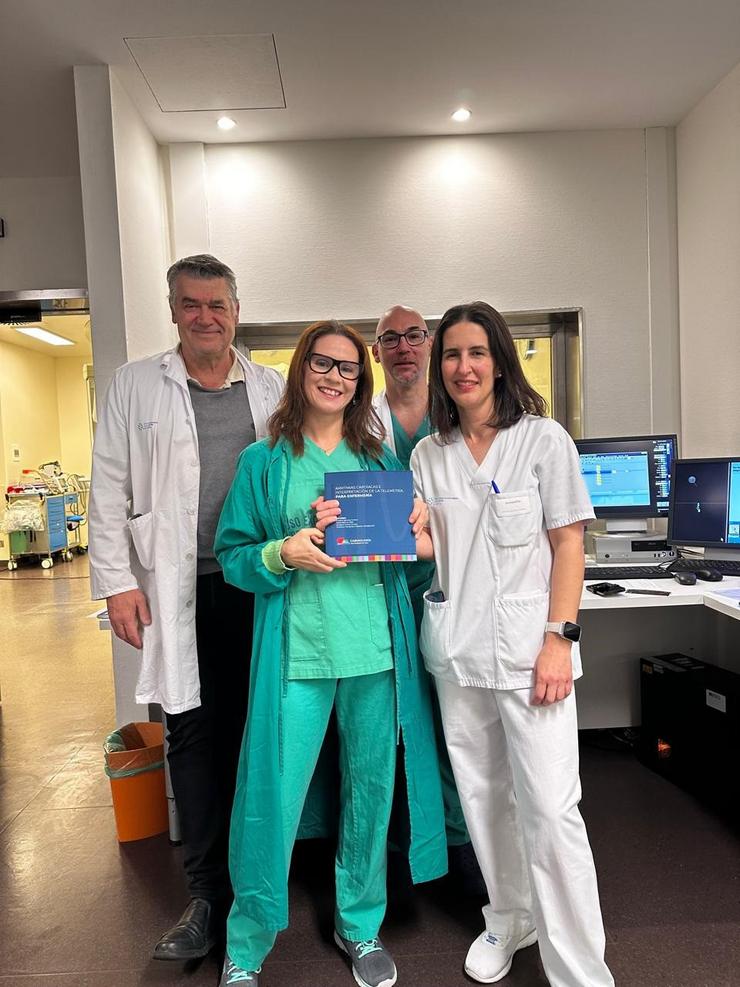 Profesionais do servizo de cardiología do Hospital Público Álvaro Cunqueiro de Vigo / XUNTA