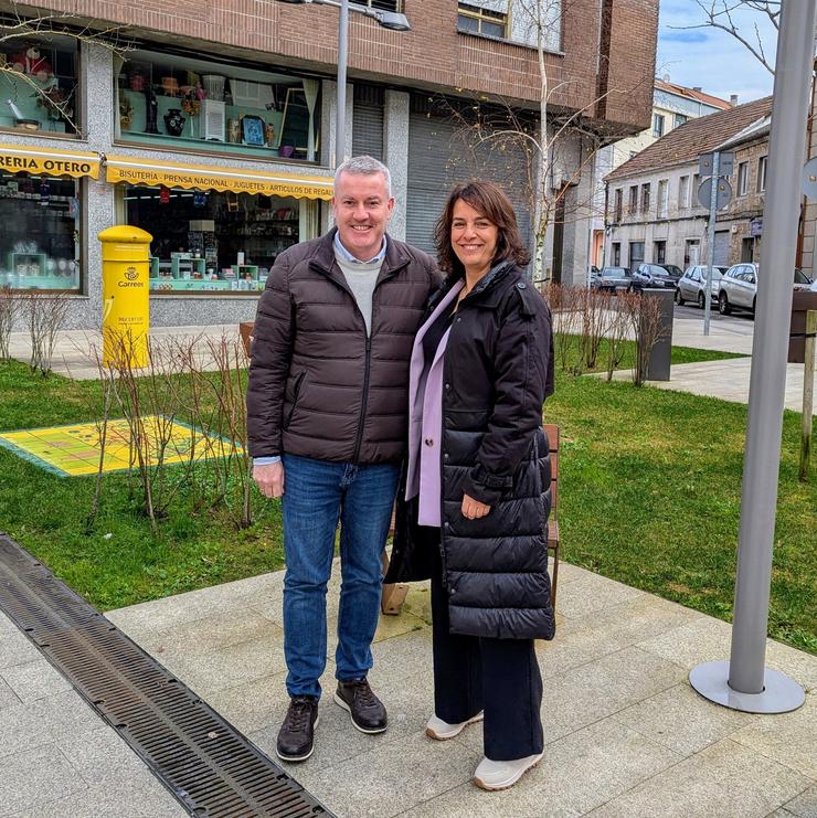Luís Piña e Paula Fernández / PSOE DE PONTEVEDRA