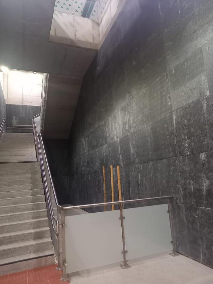 Oco do ascensor da estación.. PP DE OURENSE / Europa Press