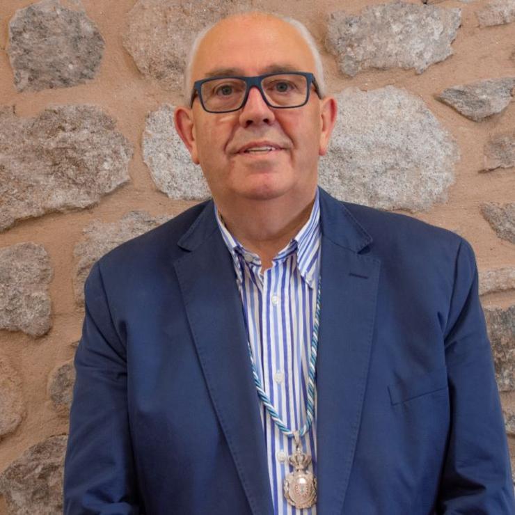 O ex alcalde da Baña, Andrés García Cardeso / Concello de A Baña