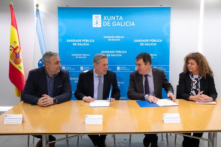 Os conselleiros de Sanidade e Educación en rolda de prensa este mércores 12 de marzo / XUNTA