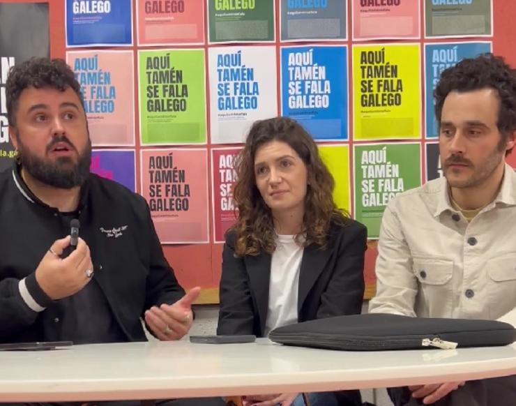 Alberto, Mónica e Arcadio, do proxecto 
