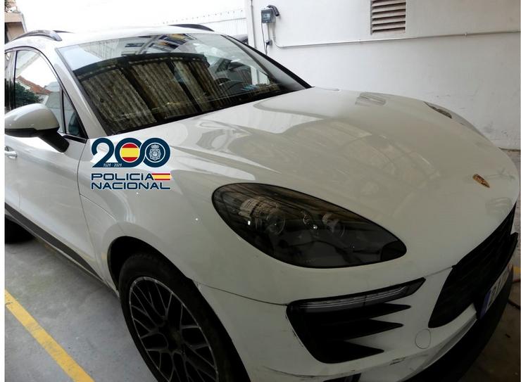 Imaxe dun Porsche cedida pola Policía Nacional / POLICÍA NACIONAL