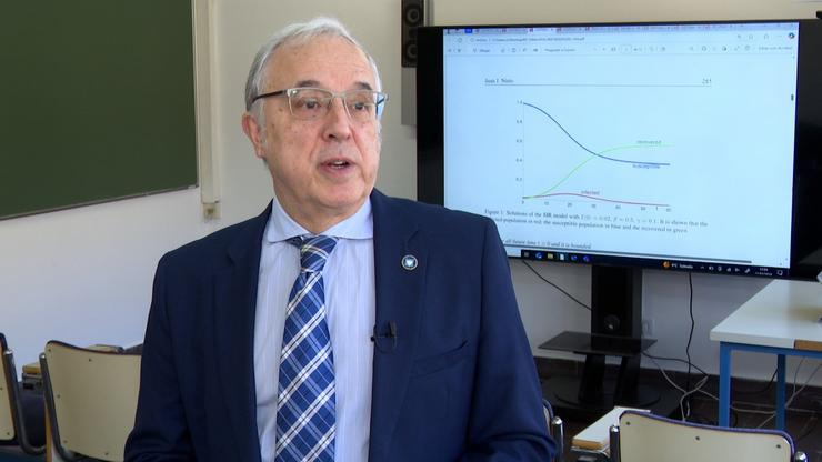 Juan José Nieto Roig, catedrático de Análise Matemática na Universidade de Santiago de Compostela (USC). / Europa Press