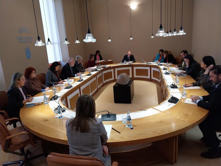 Reunión da Xunta de Portavoces da Cámara galega / Parlamento de Galicia