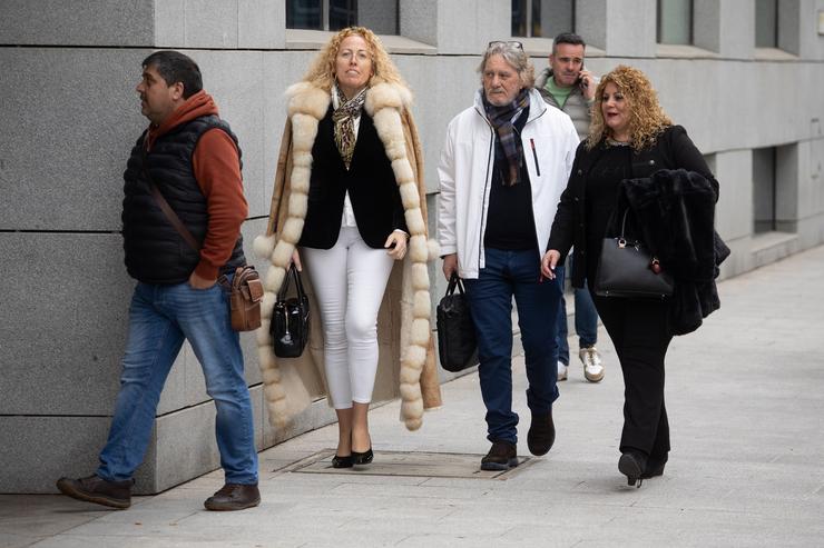 Sito Miñanco á súa chegada  da Audiencia Nacional, a 19 de marzo de 2025, en Madrid.. Alejandro Martínez Vélez - Europa Press