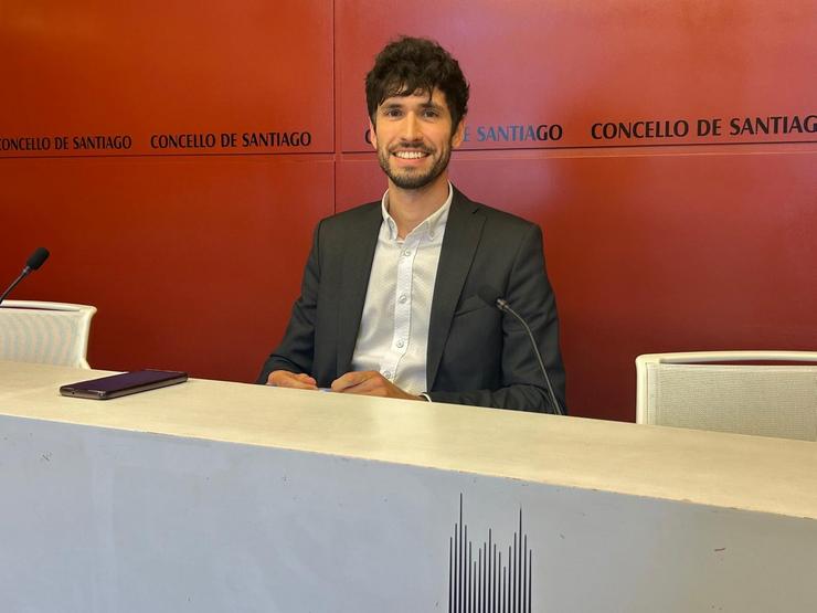 Arquivo - O concelleiro de Urbanismo, Vivenda e Cidade Histórica de Santiago, Iago Lestegás / Concello de Santiago