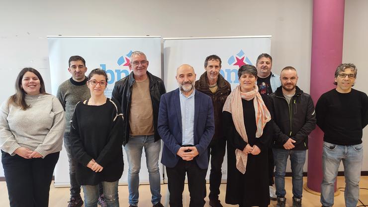O deputado do BNG, Néstor Rego, xunto a outros cargos do BNG presenta inicaitivas para esixir transparencia e rigor nos datos para declarar zonas vulnerables por nitratos / BNG