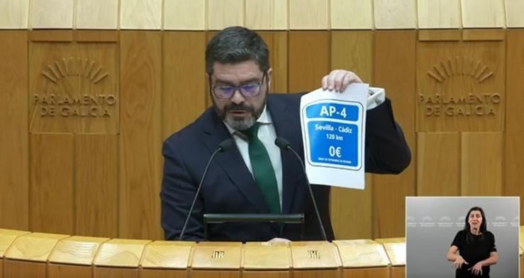 Roberto Rodríguez Martínez.. PARLAMENTO DE GALICIA / Europa Press