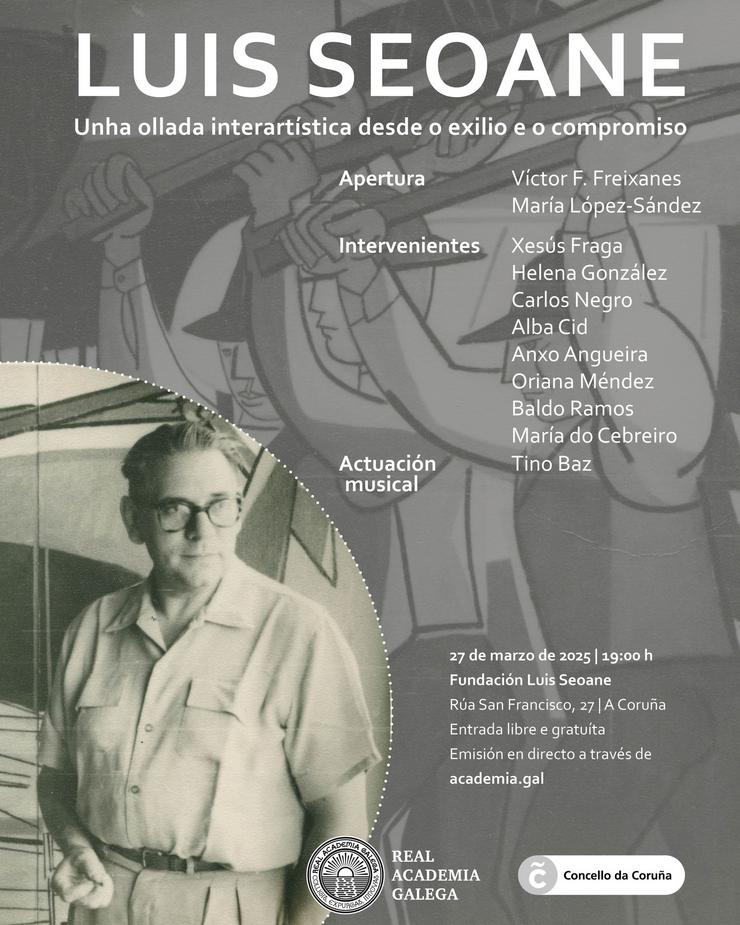 Xornada da RAG sobre Luís Seoane. RAG / Europa Press