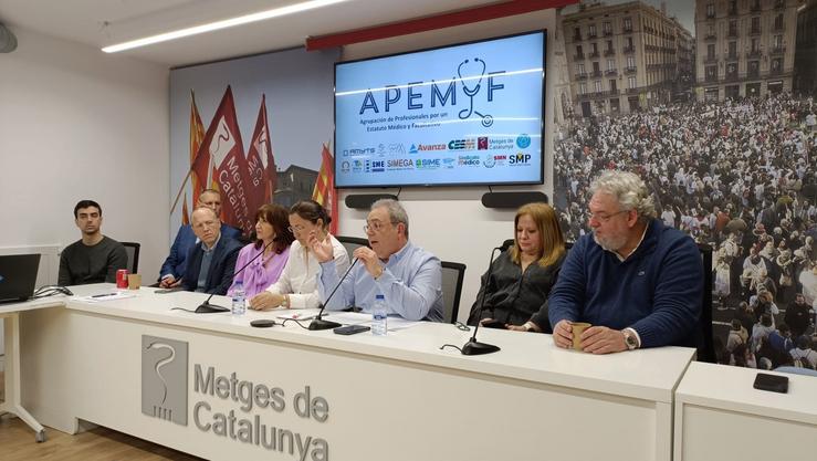 Presentación de Apemyf en Barcelona. / Europa Press