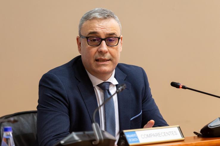 O xerente do Sergas, José Ramón Parada, no Parlamento / XUNTA
