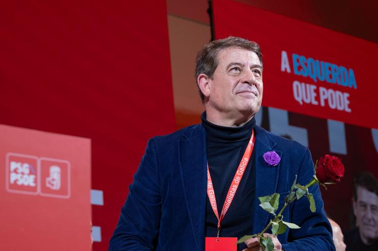 José Ramón Gómez Besteiro, reelixido secretario xeral do PSdeG no XV Congreso do partido / ARXINA