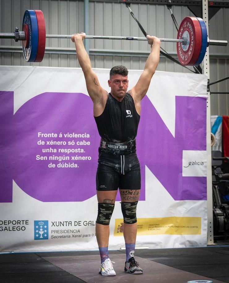Saúl Vázquez, Halterofilia