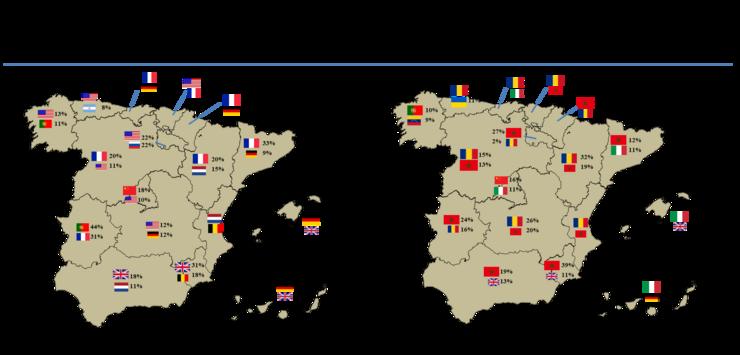 EE.UU e Portugal, á cabeza en compra de vivendas en Galicia. : Os datos ofrecidos proceden das escrituras públicas autorizadas polos notarios no primeiro semestre de 2024.