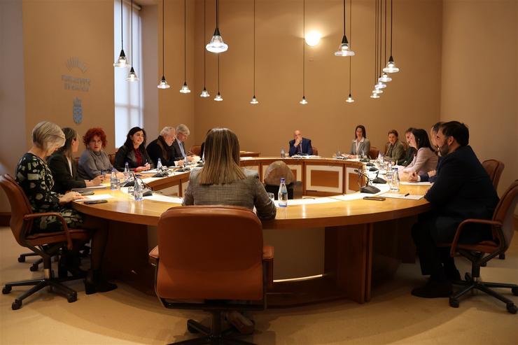 Xunta de portavoces do Parlamento de Galicia.. PARLAMENTO / Europa Press