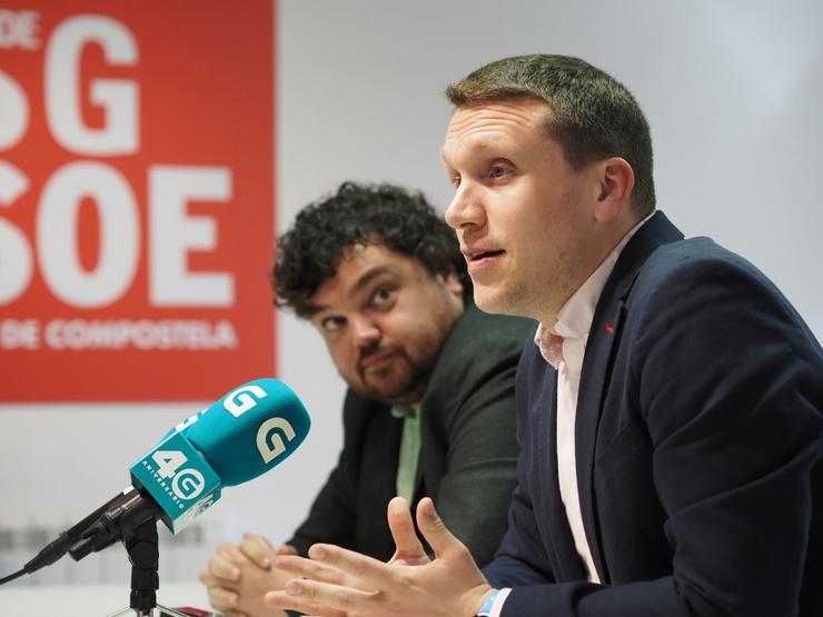 Xullo Torrado e Aitor Bouza (PSdeG) / PSDEG